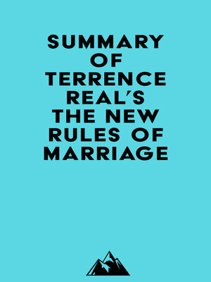 cover image of Summary of Terrence Real's the New Rules of Marriage